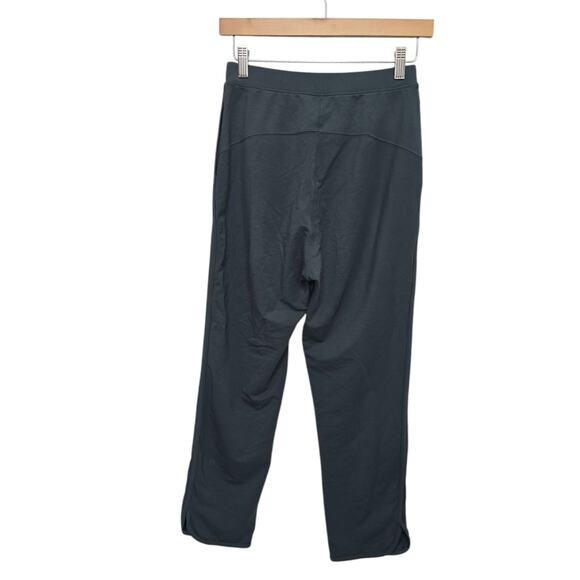 Lululemon Every Moment Cropped Pants Womens Size 4 Lounge Sea Steel Blue Workout - Picture 2 of 9